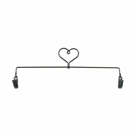 12in Heart Clip Holder