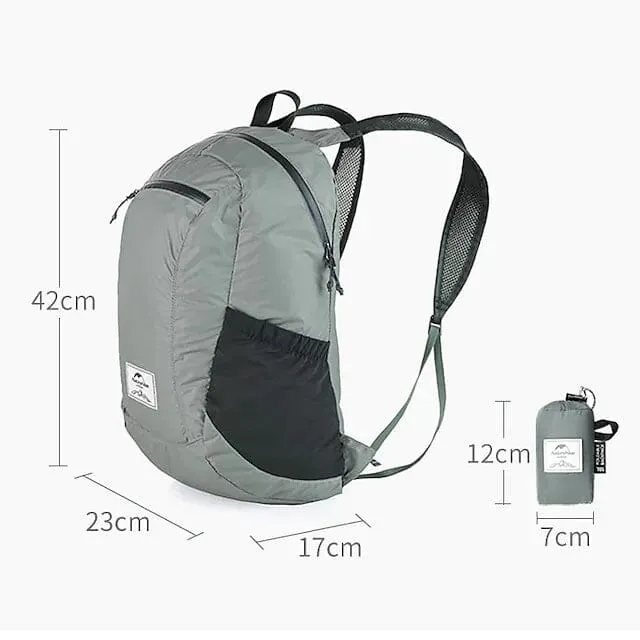 18L Hiking Backpack Lightweight Packable Backpack