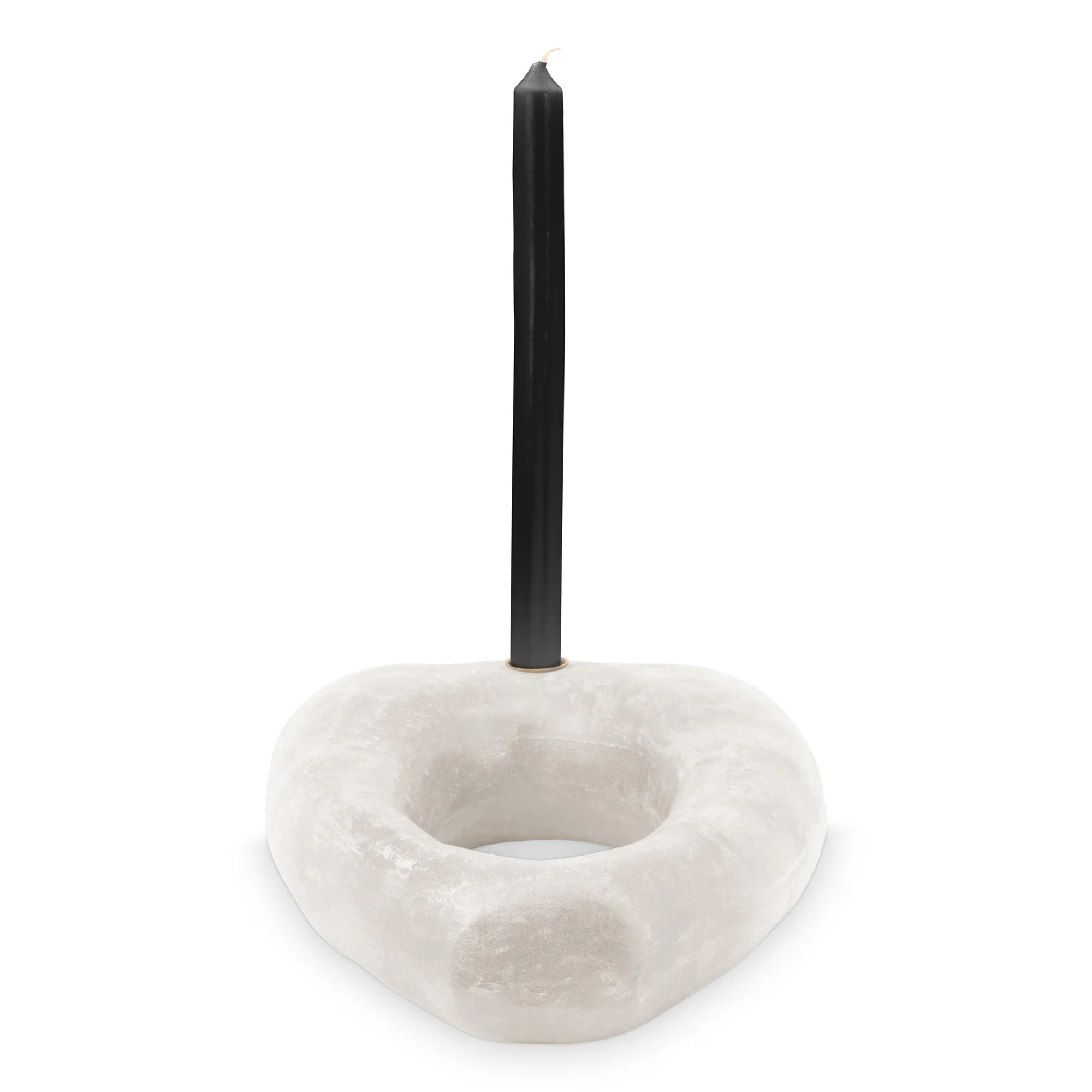 30cm White Ecomix Candle Holder