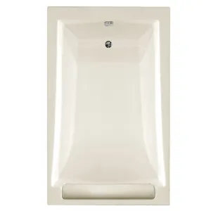 Air Tub Designer Collection Regal Drop-In Bone Rectangle 6 Jet Gelcoat 70-1/4 x 43-1/4 x 18-3/4 Inch