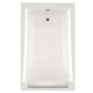 Air Tub Designer Collection Regal Drop-In White Rectangle 6 Jet Gelcoat 70-3/4 x 34 x 18-3/4 Inch