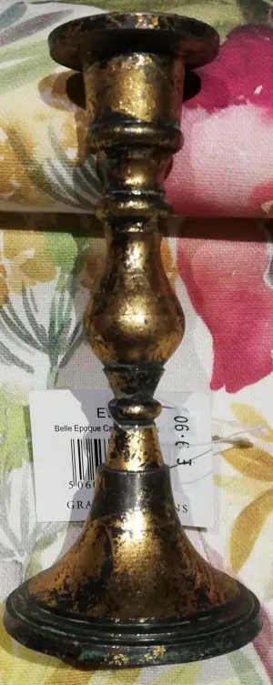 Antique Gold Candlestick