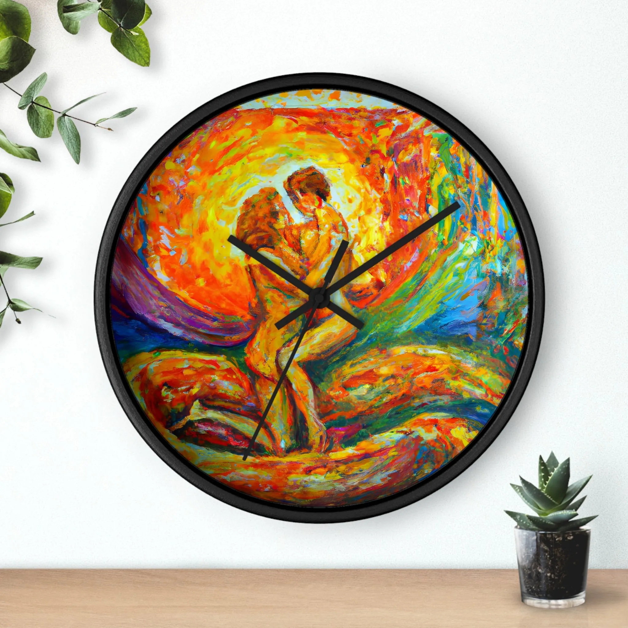 Ashton - Gay Love Wall Clock