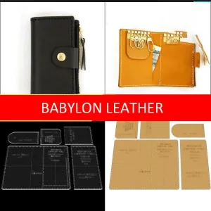 BABYLON™ Leather Key Holder Crafting Pattern AAB-05