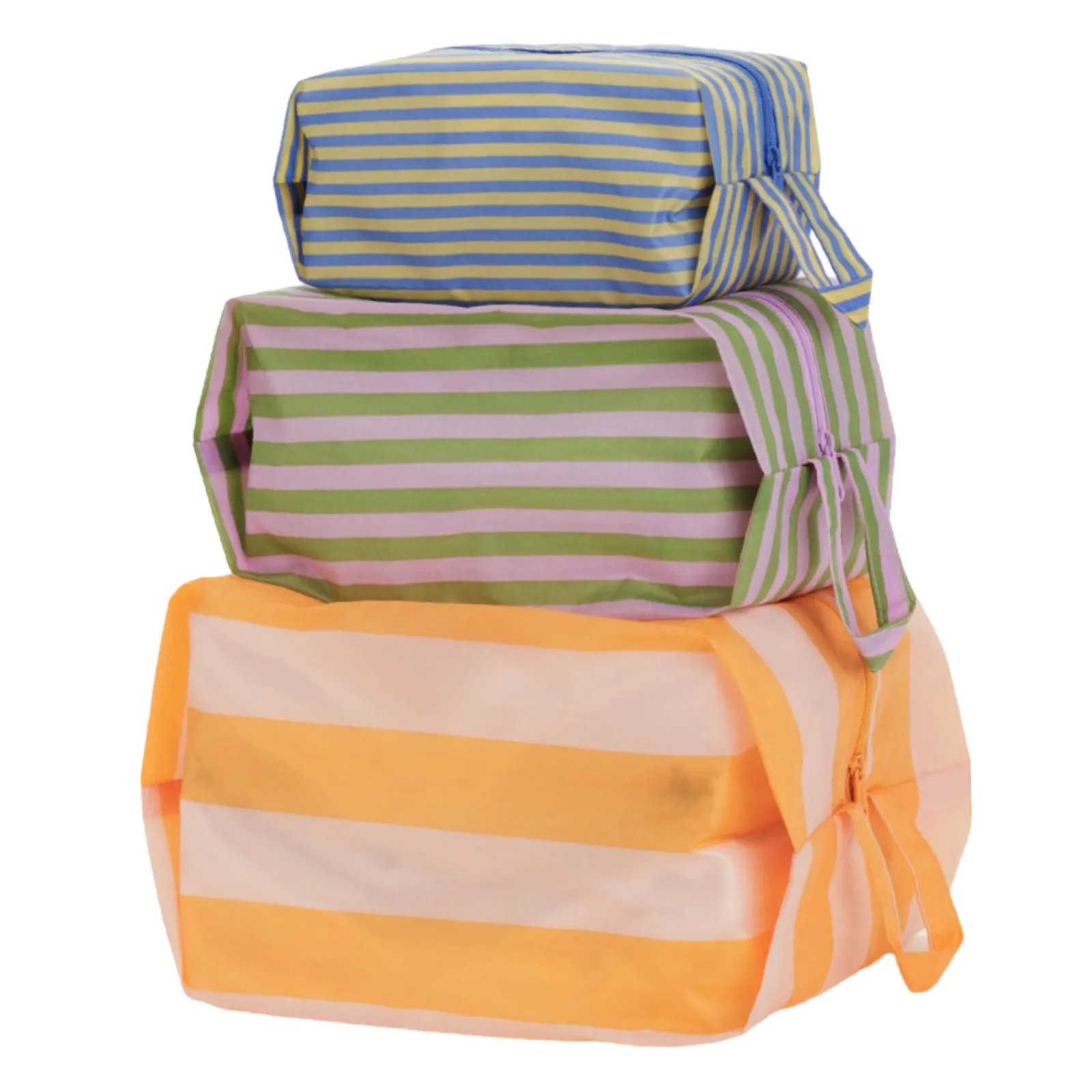 Baggu 3D Zip Set - Hotel Stripes