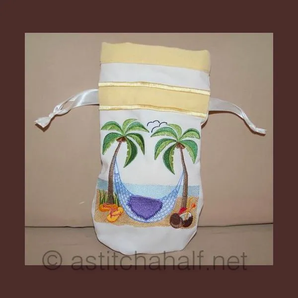 Beach Drawstring Bag