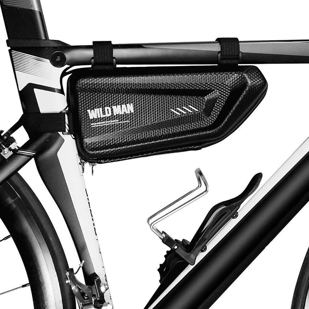 Bicycle Triangle Frame Bag Water Resistant Bicycle Pouch Top Tube Pack Lightweight Bike Storage Bag