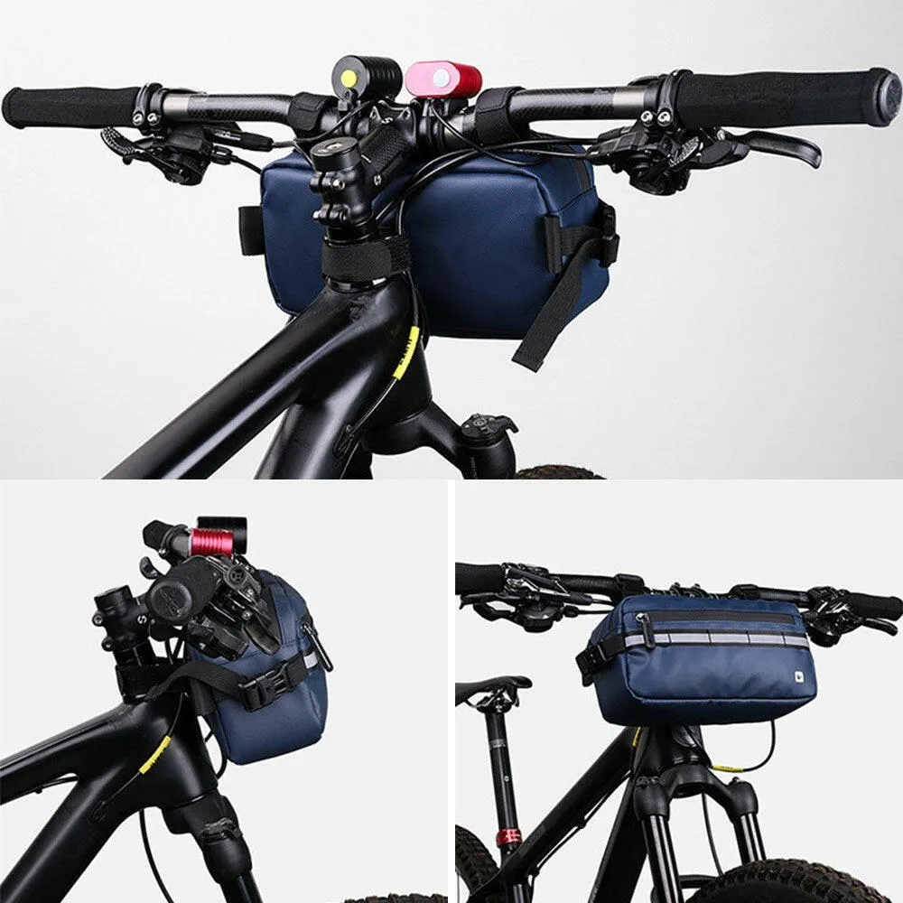 Bike Handlebar Bag Bicycle Front Beam Bag Multifunctional Shoulder Bag Waist Bag Crossbody Bag Bike Pouch