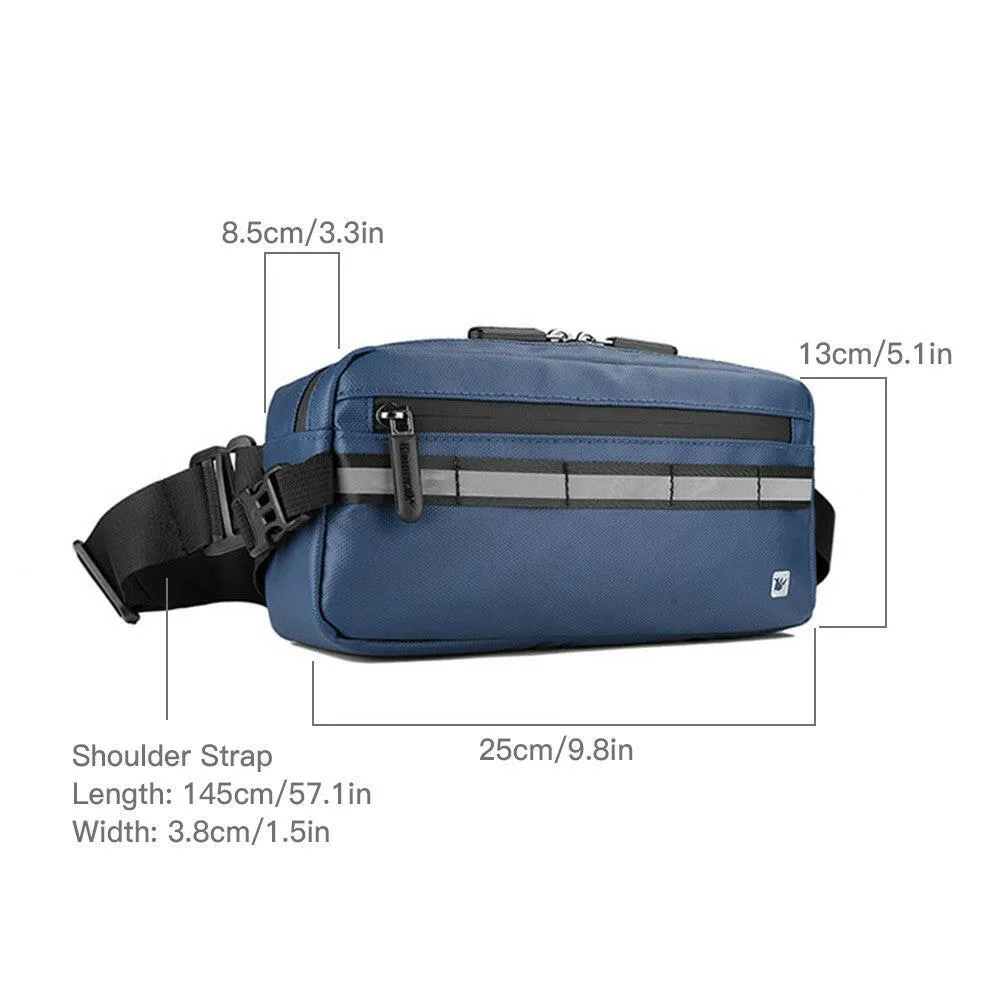 Bike Handlebar Bag Bicycle Front Beam Bag Multifunctional Shoulder Bag Waist Bag Crossbody Bag Bike Pouch