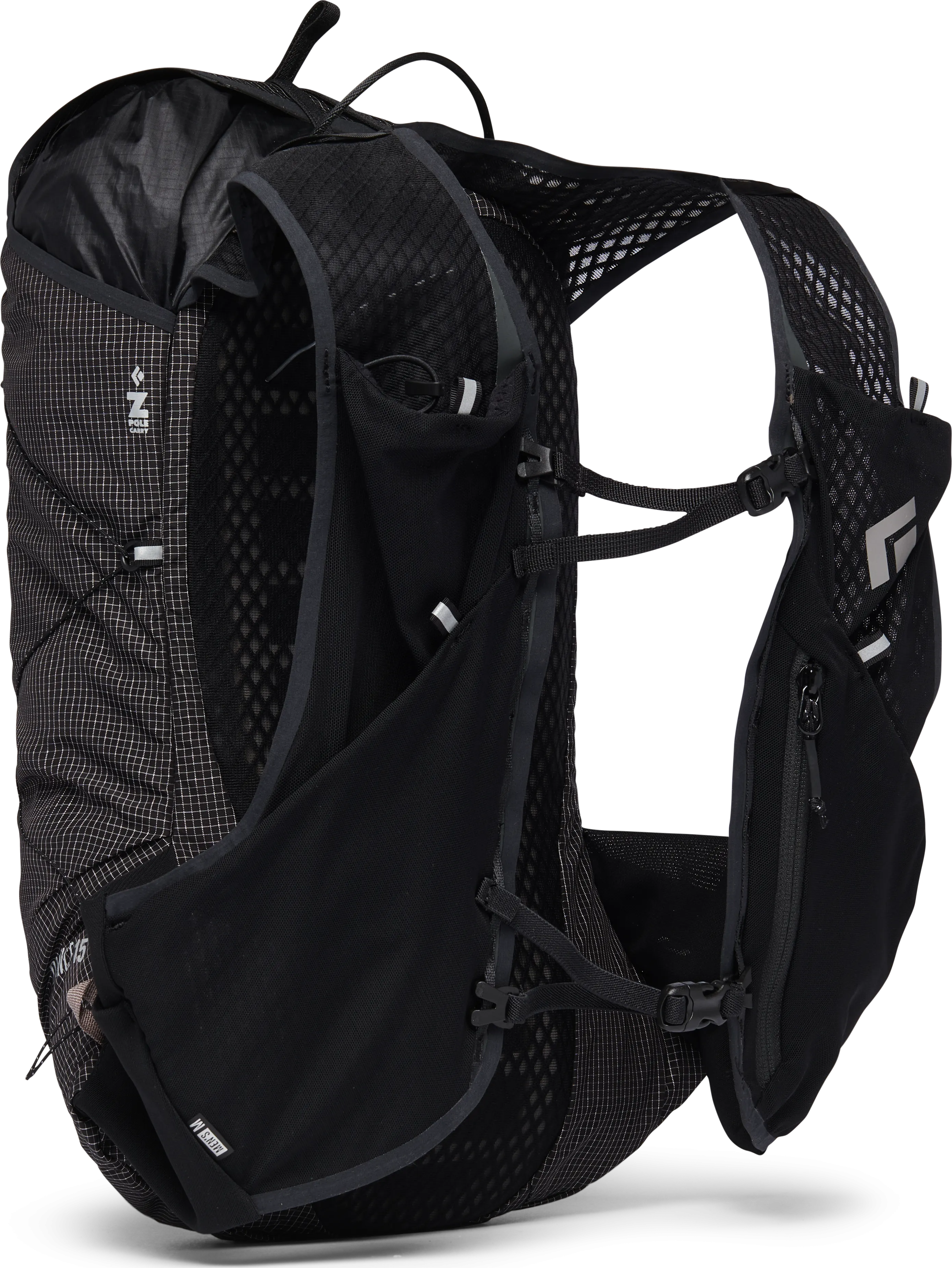 Black Diamond Unisex Distance 15 Backpack Black | Buy Black Diamond Unisex Distance 15 Backpack Black here | Outnorth