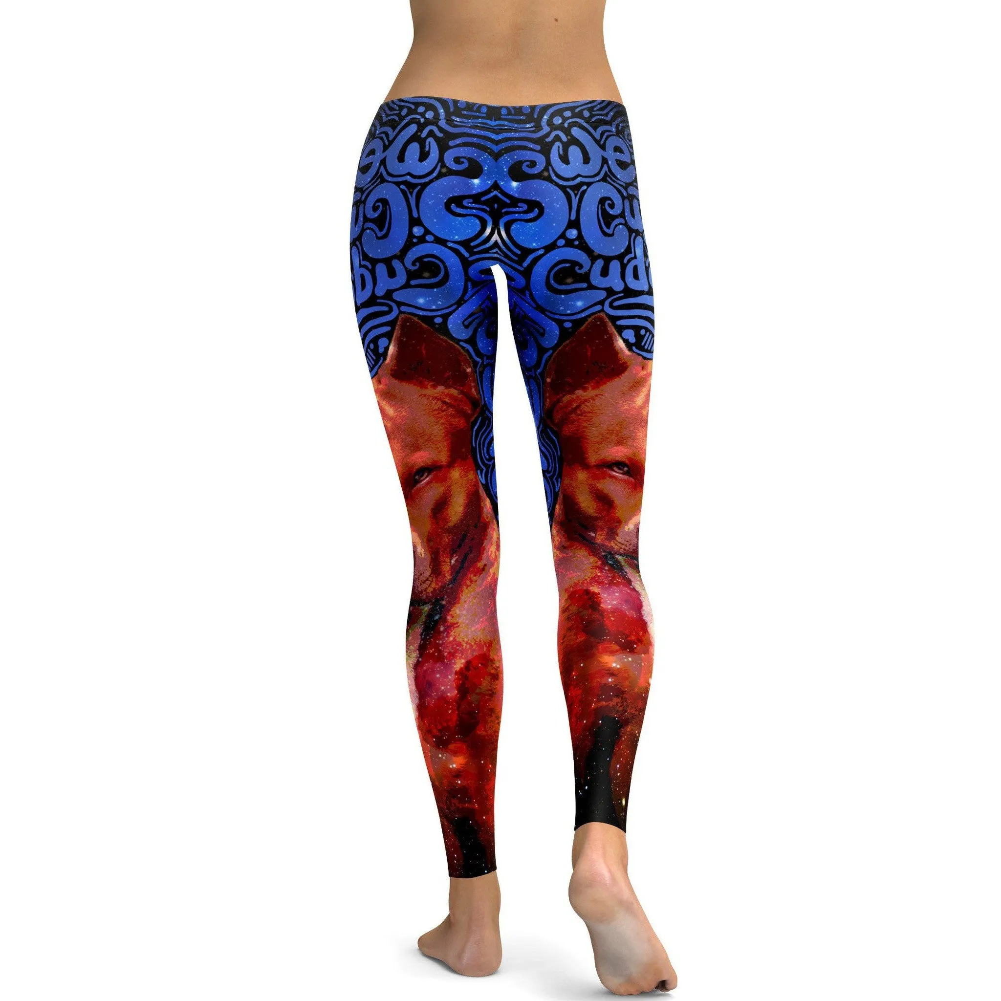 Blue Pit Bull Leggings