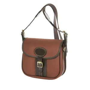 Brady Moorland Canvas Cartridge Bag 75 Rust Brown