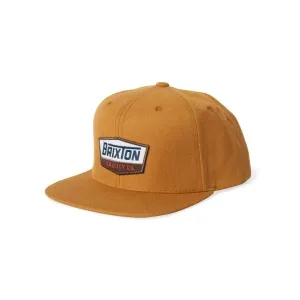 Brixton MP Regal Snapback Golden Brown