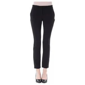 BYBLOS Black Polyester Women Pants