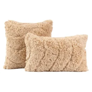 Camel Color Plush Pillow