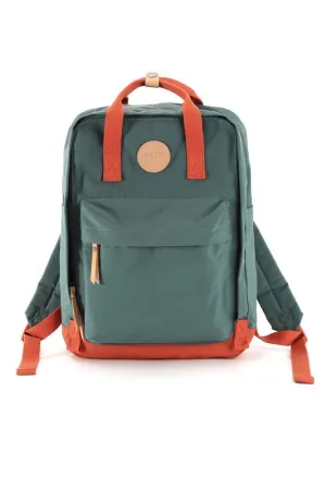 Casual Green Multi-Function Waterproof Backpack