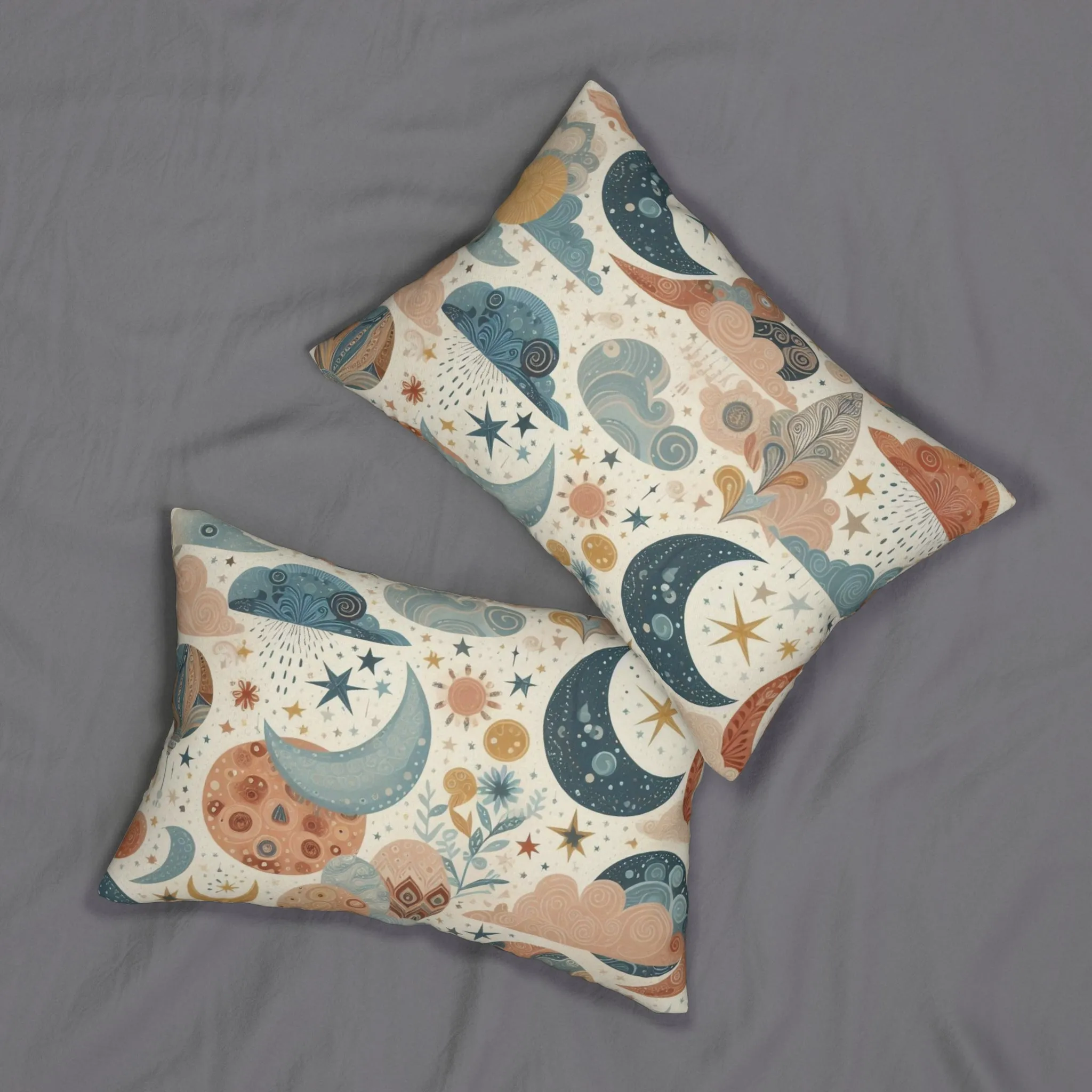 Celestial - Spun Polyester Lumbar Pillow