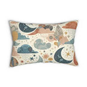 Celestial - Spun Polyester Lumbar Pillow