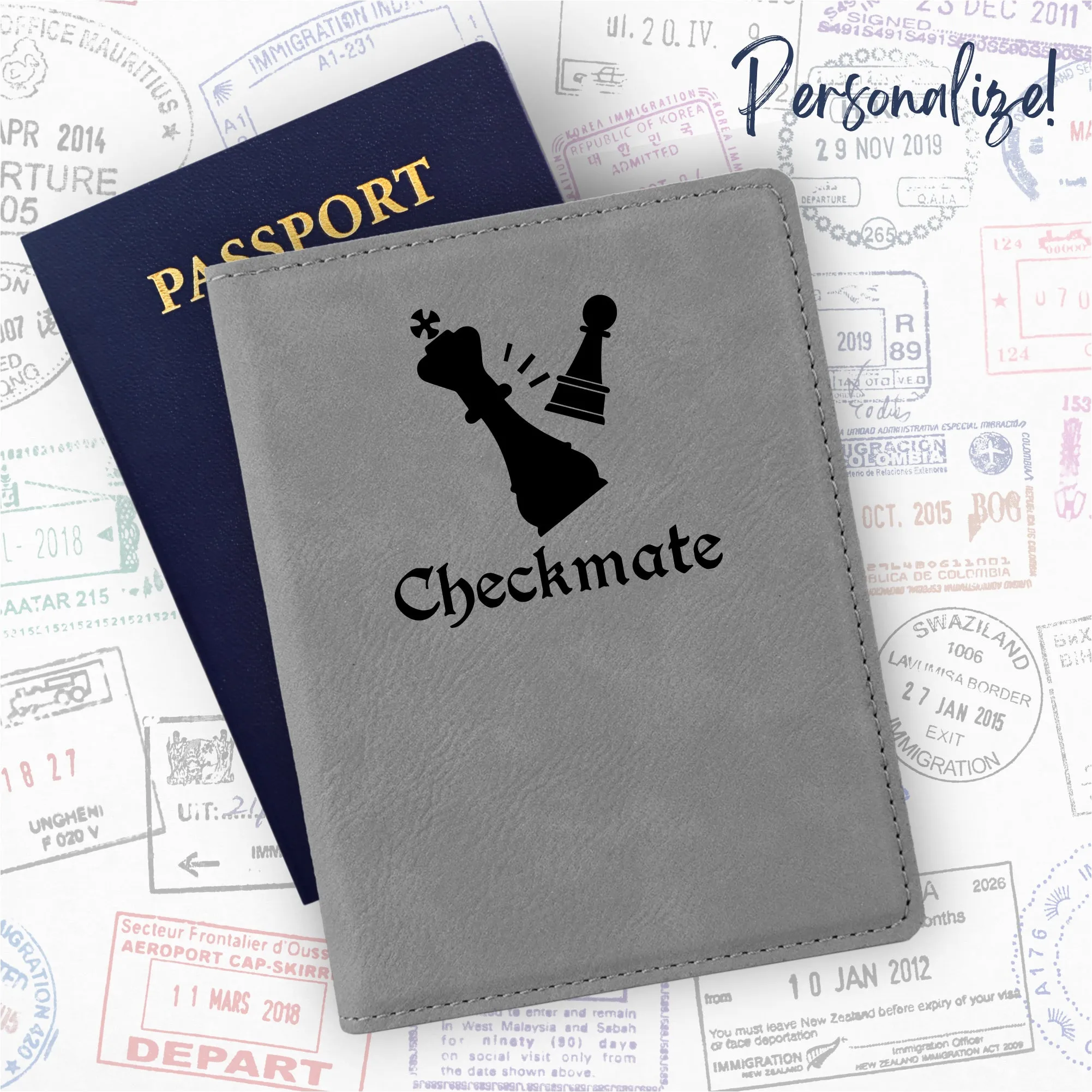 Checkmate Chess Passport Holder