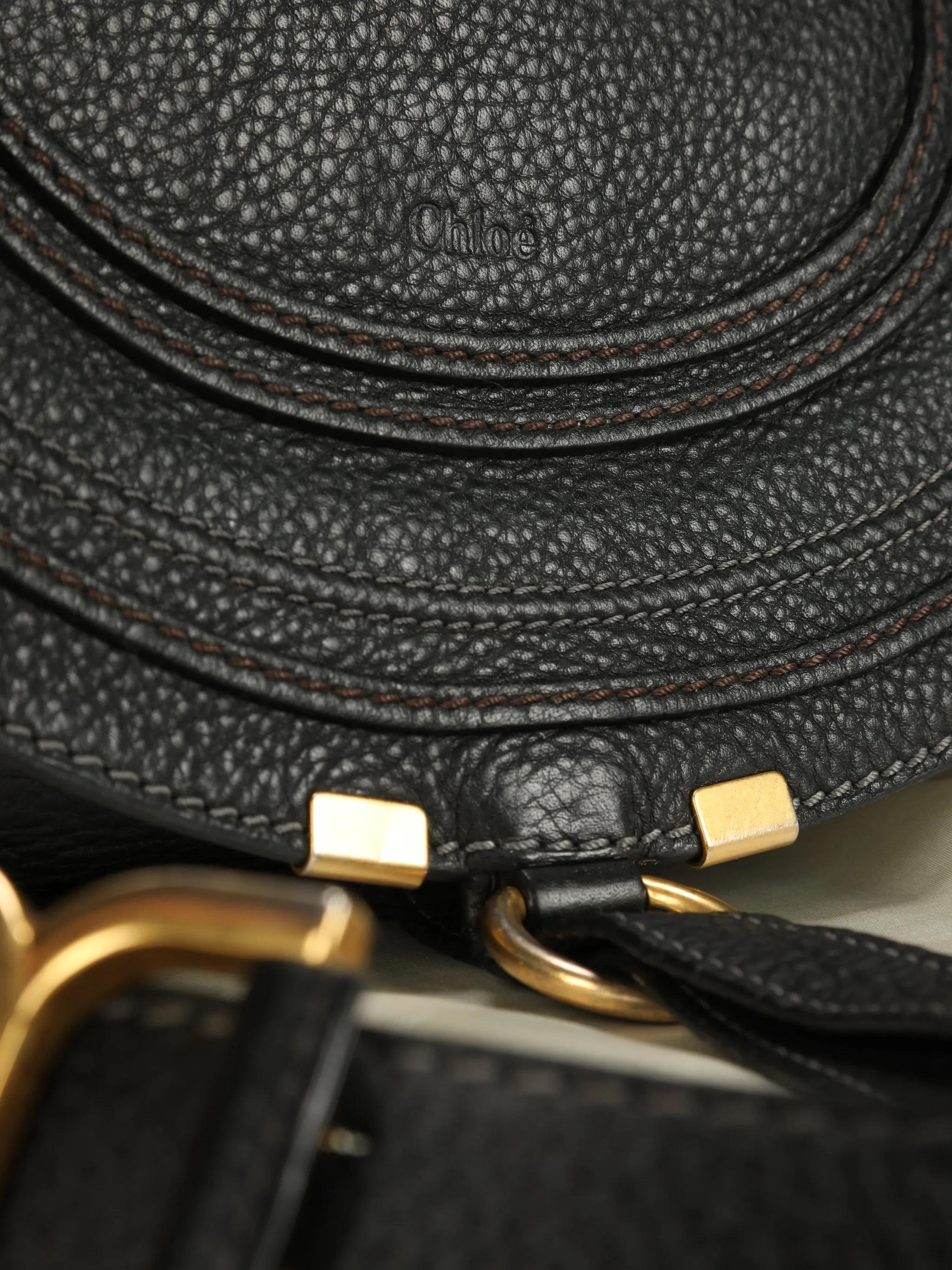 Chloe Marcie Medium Saddle Bag