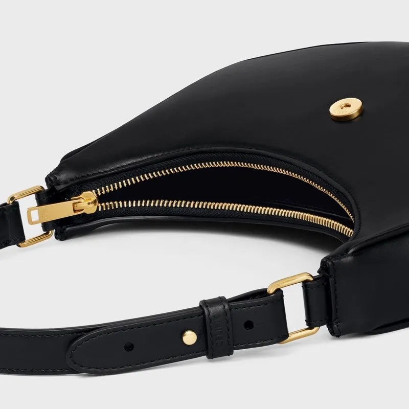 CÉLINE SMOOTH CALFSKIN MEDIUM AVA TRIOMPH HOBO BAG