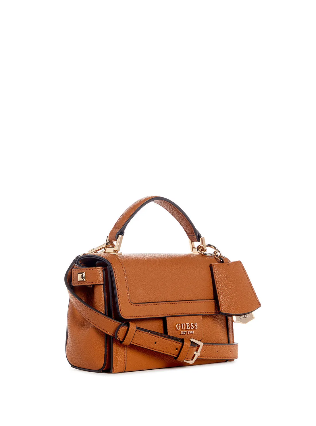 Cognac Angy Crossbody Bag