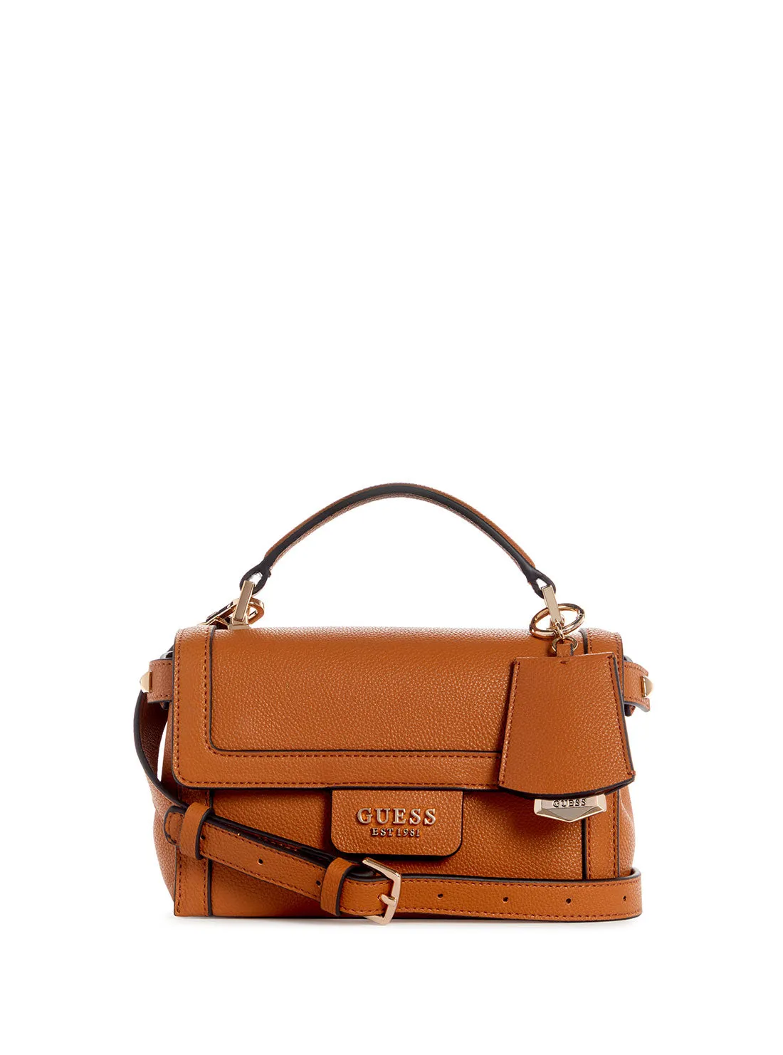 Cognac Angy Crossbody Bag