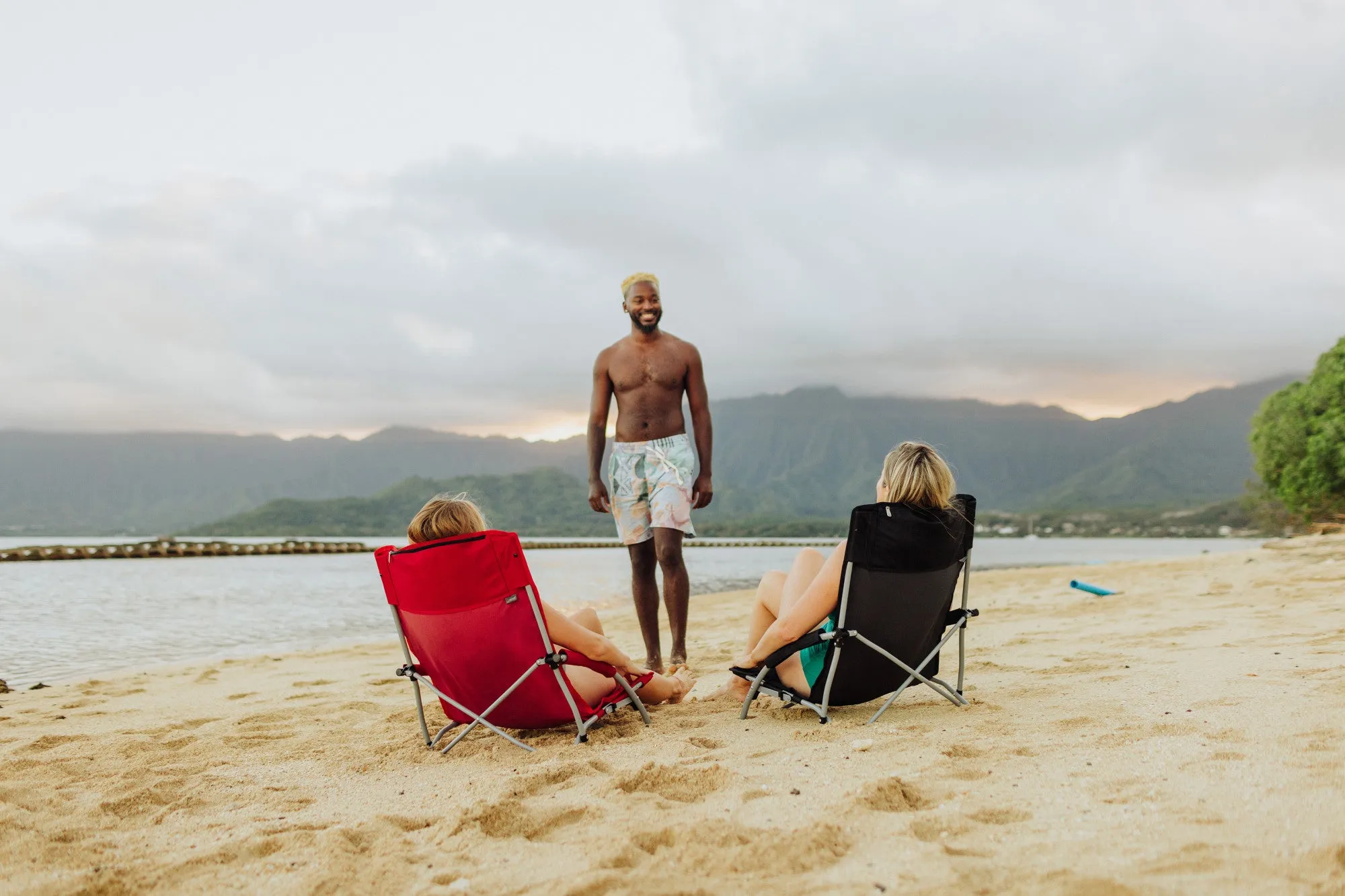 Colorado Rockies - Tranquility Beach Chair with Carry Bag