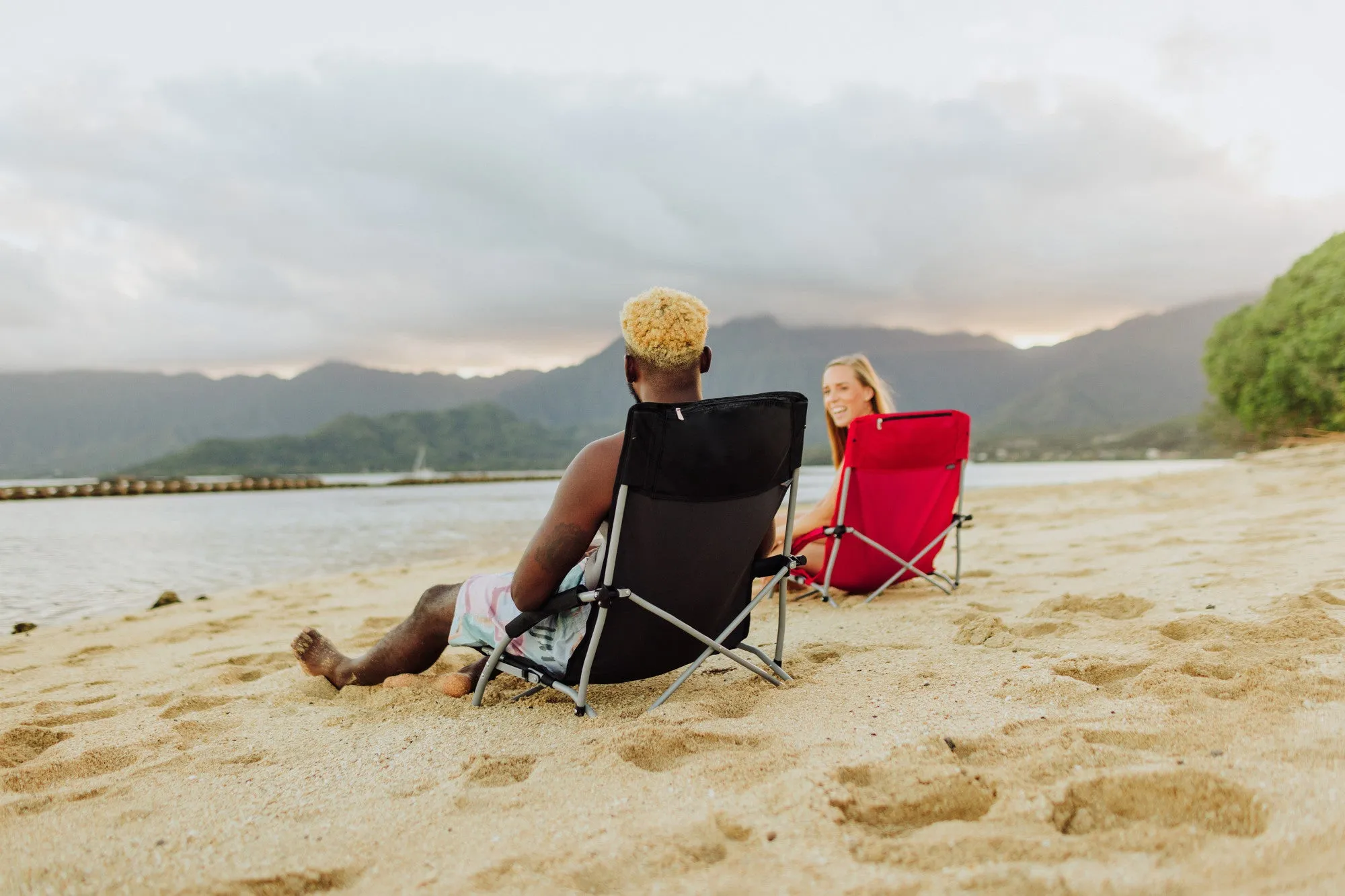 Colorado Rockies - Tranquility Beach Chair with Carry Bag