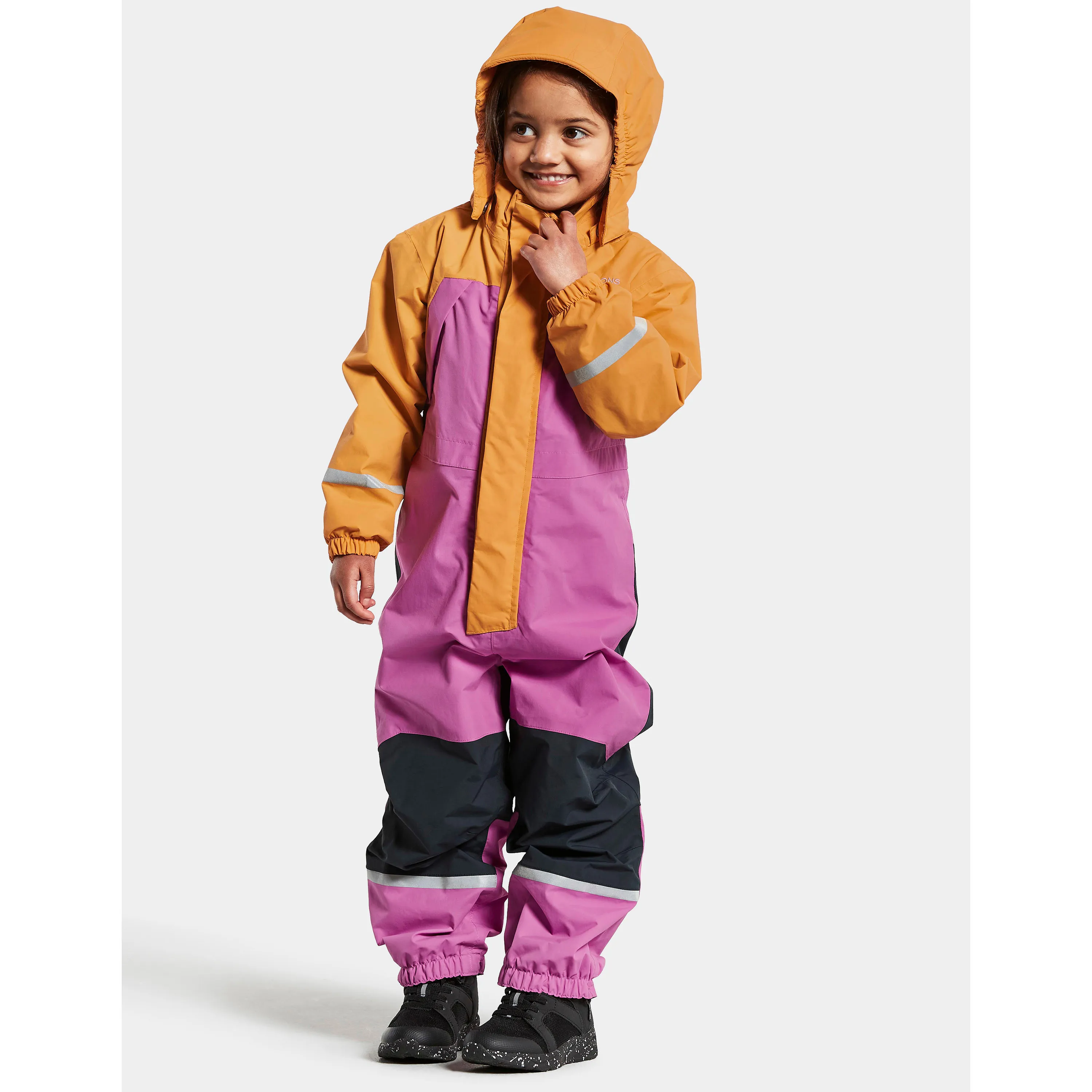 Didriksons Kids&#x27; Zeb Coverall Radiant Purple | Buy Didriksons Kids&#x27; Zeb Coverall Radiant Purple here | Outnorth