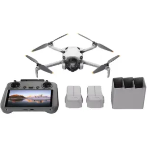 DJI Mini 4 Pro Drone With Fly More Combo Plus Series (45 Min) and RC 2 Controller