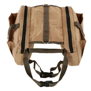 Dog Rucksack Pack Hound Travel Camping Hiking Saddle Bag