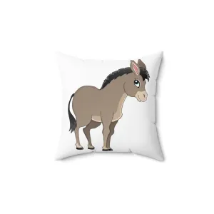 Donkey Spun Polyester Square Pillow