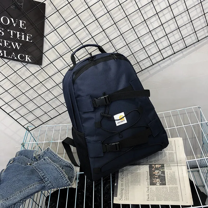 Fashion Brand New Large Capacity Backpack Carhartt Carhart Men's and Women's Travel Bag Student Schoolbag Computer Backpack