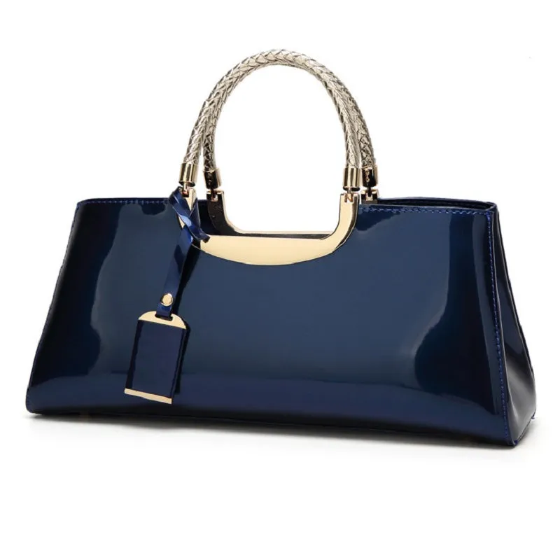 Fashion Patent Leather Handbag