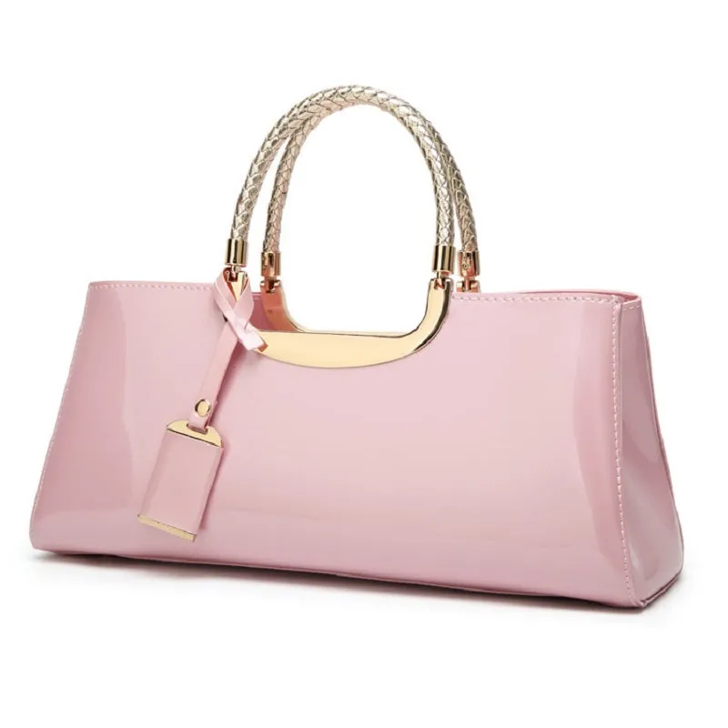 Fashion Patent Leather Handbag