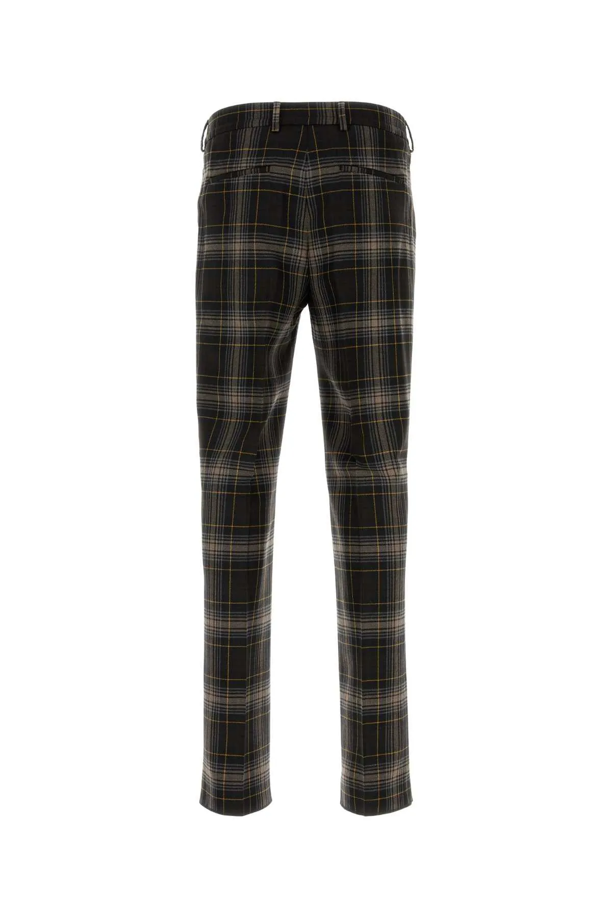 FENDI Embroidered Wool Pants for Men