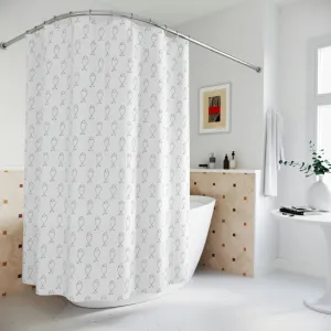 Fish - Polyester Shower Curtain