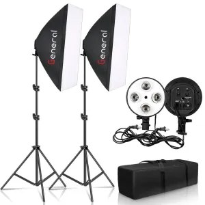 General TL-4 Kit Softbox With 4 Lamp Holder