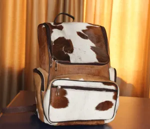 Genuine Cow Fur Backpack Cowhide