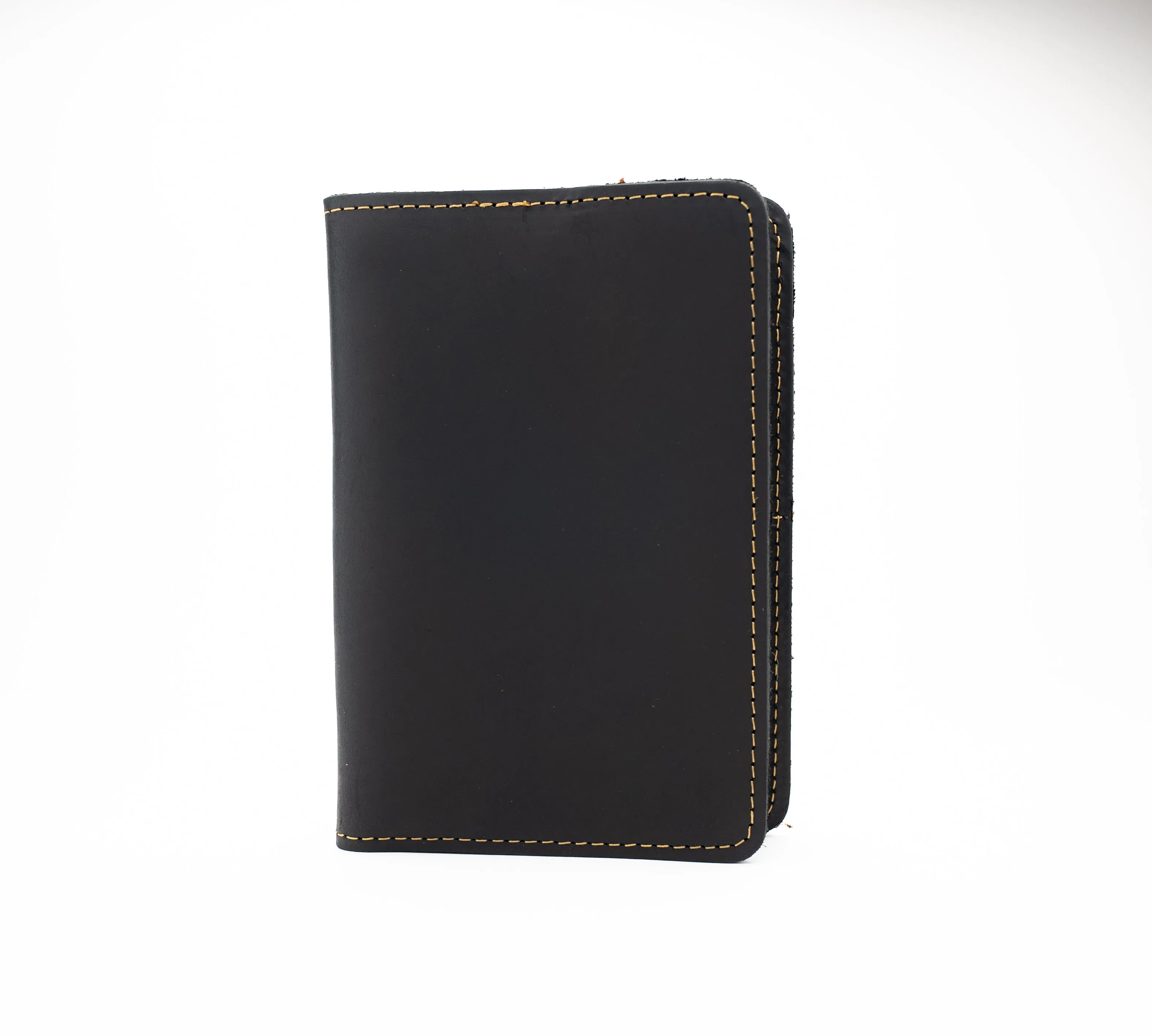 Genuine Leather Passport Holder Blue