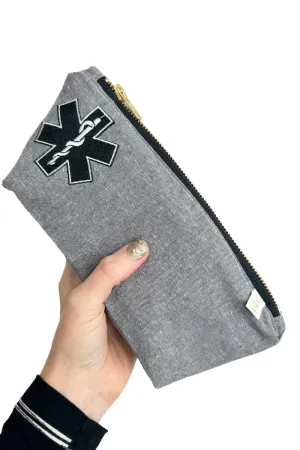 Graphite Linen Stash First Aid Bag