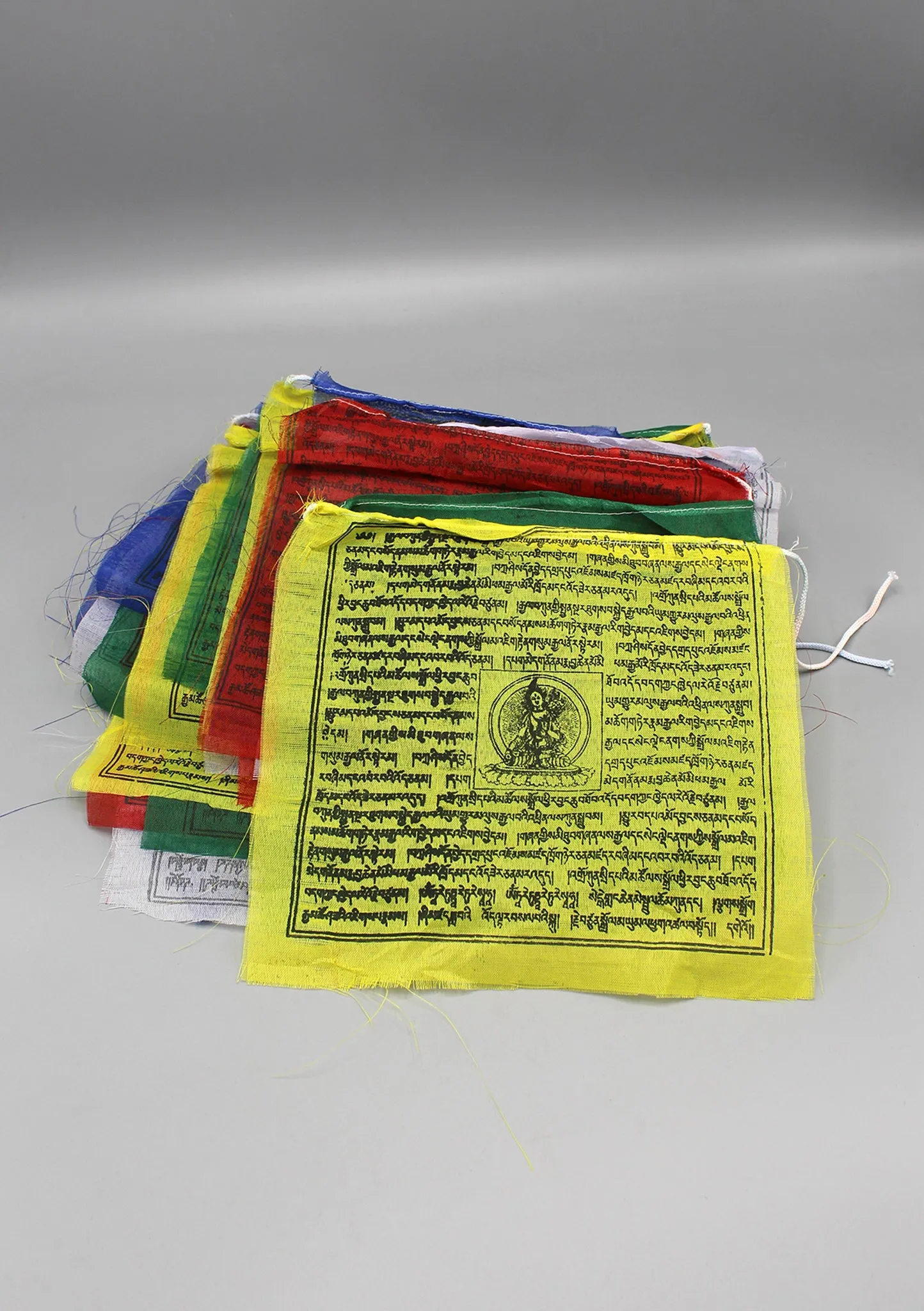 Green Tara Polyester Prayer Flags