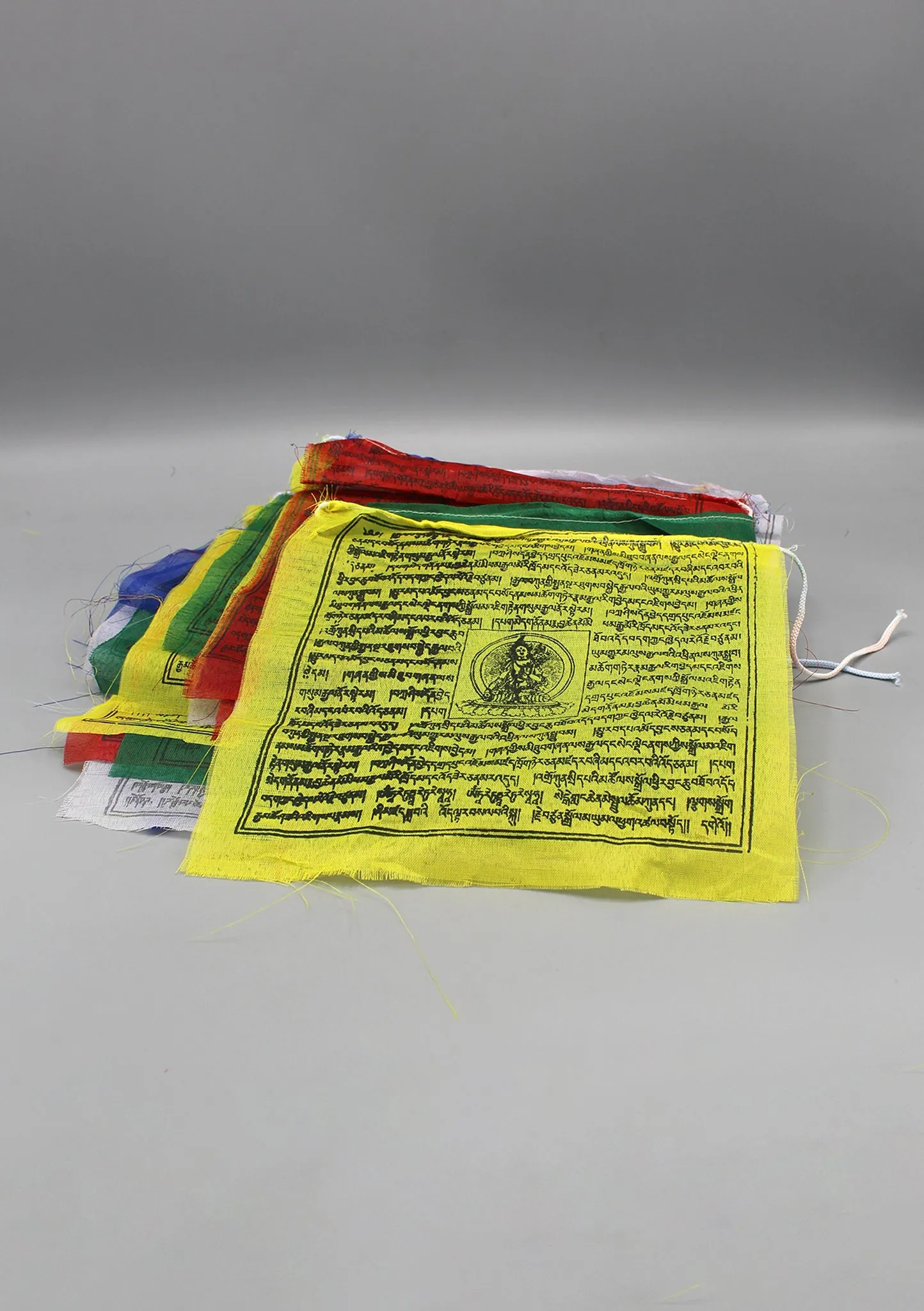 Green Tara Polyester Prayer Flags