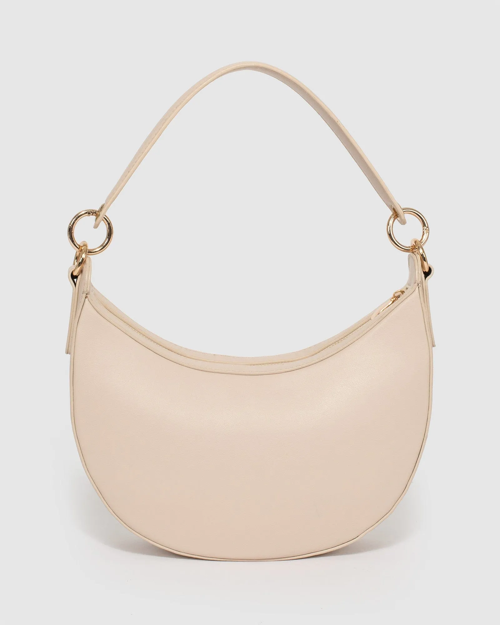 Ivory Flavia Saddle Bag