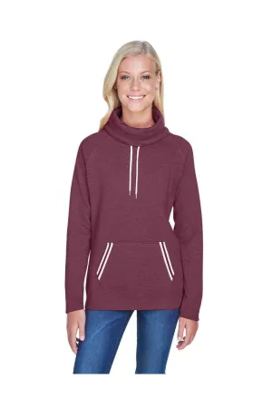 J America JA8653: Ladies' Relay Cowl Neck