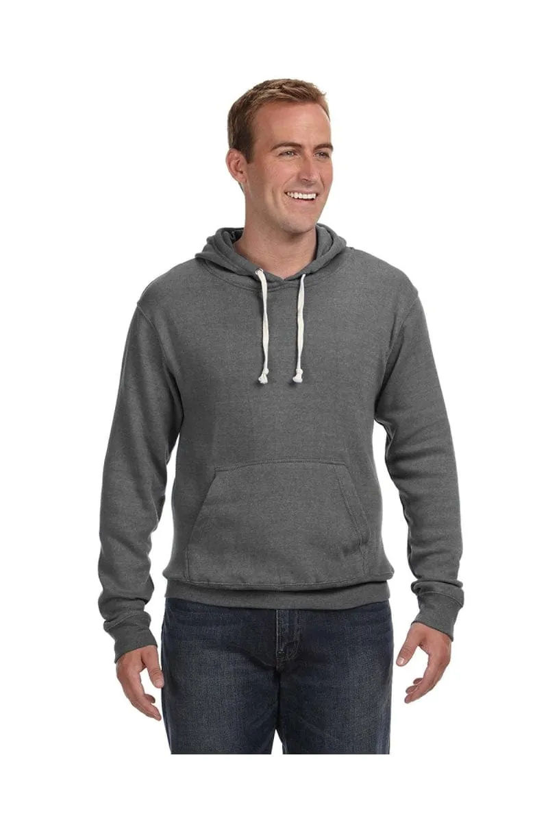 J America JA8871: Adult Triblend Pullover Fleece Hood