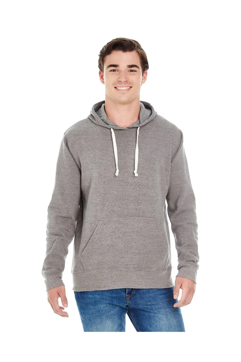 J America JA8871: Adult Triblend Pullover Fleece Hood