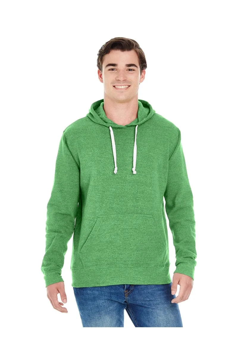 J America JA8871: Adult Triblend Pullover Fleece Hood