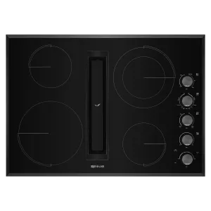 JennAir 30-inch Built-In  Elecctric Cooktop with JX3™ Downdraft Ventilation System JED3430GB